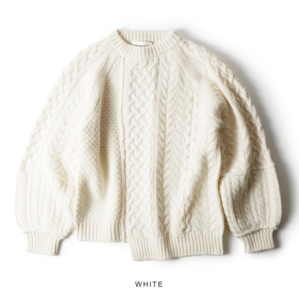 Shinzone LINK CABLE KNIT シンゾーン リンク ケーブル ニット